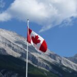 canada, national park, flag