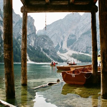 brown boat on body of water during daytime